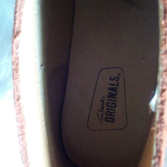 Clarks Original Phenia Desert Rust Vintage Suede Lace Up Ankle Boots WMN US 7.5M - Picture 15 of 17